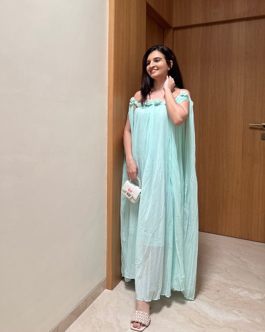 Paloma Dress ( Mint )