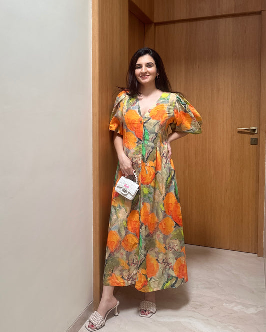 Citrus Bloom Dress