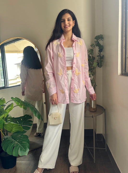 Butterfly Dreams Baby Pink Shirt