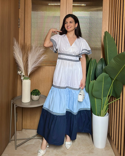 Ocean Mist Maxi Dress