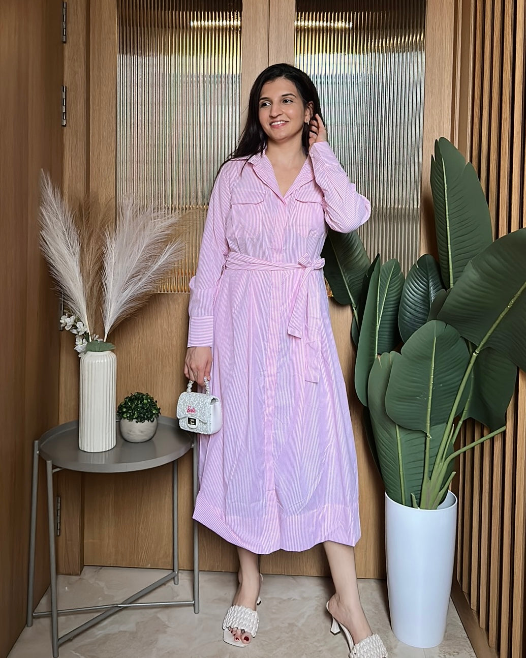 Pink Harbor Shirt Dress