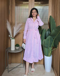Pink Harbor Shirt Dress
