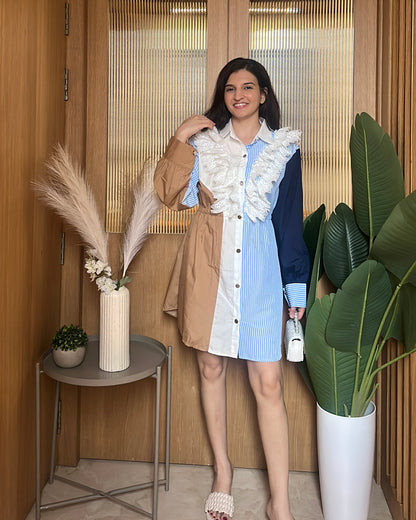 Yacht Club Shirt Dress