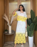 Crochet Hour Co-ord (Yellow)