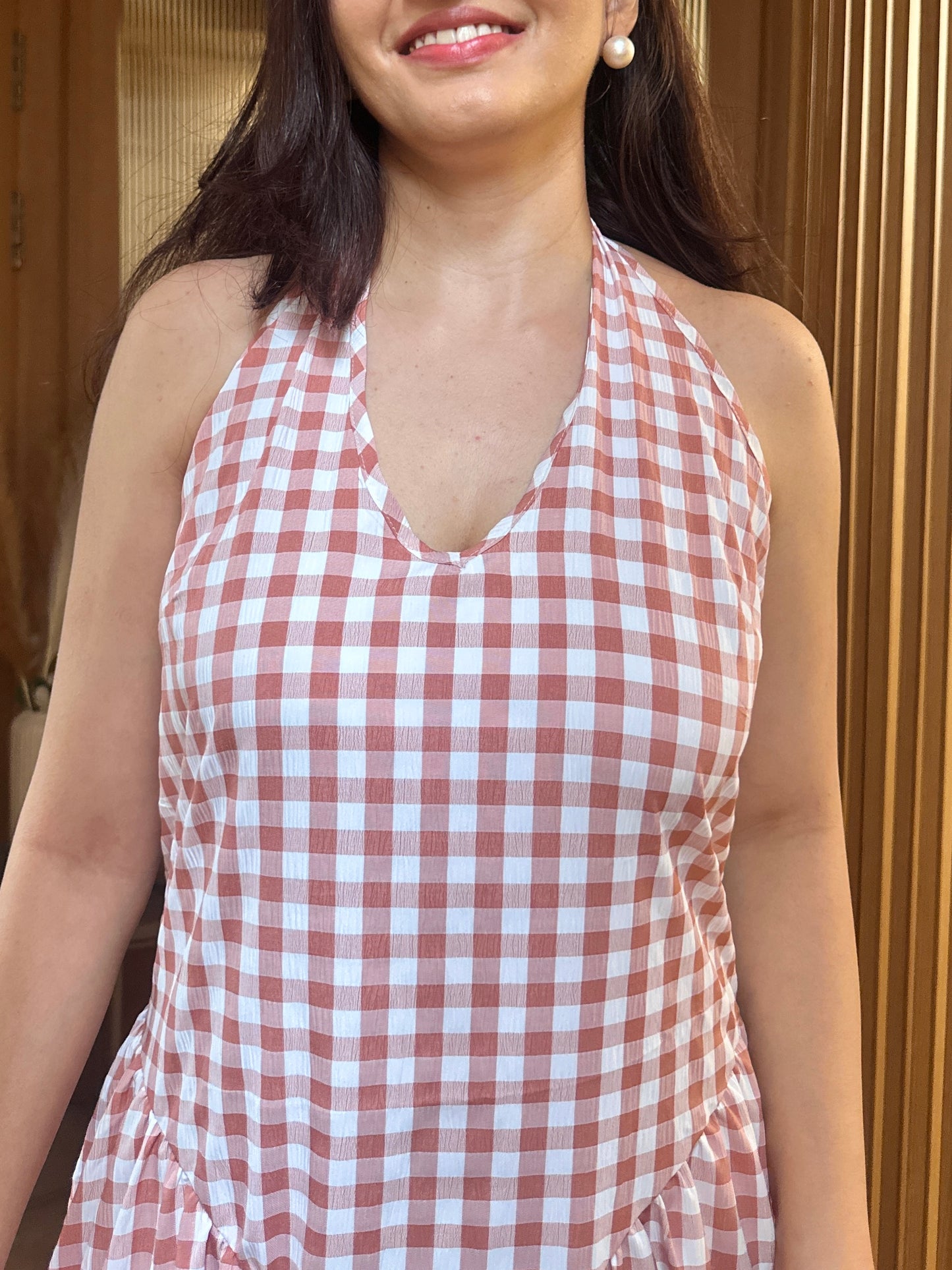 Rosé Picnic Dress