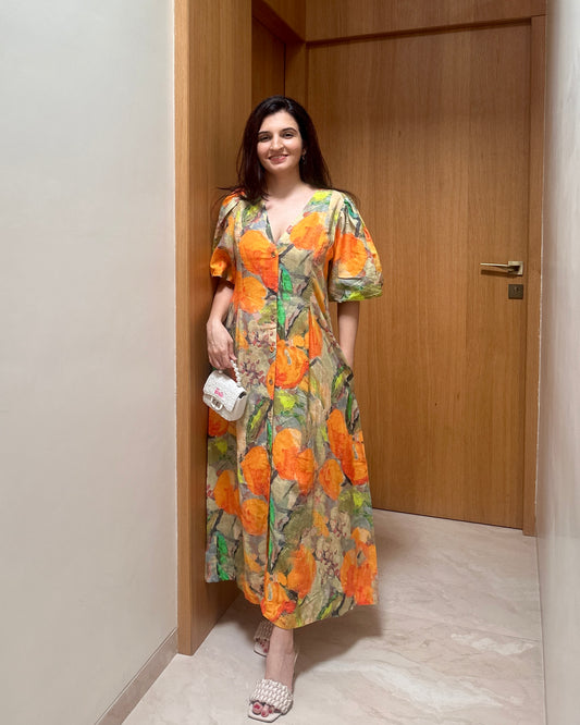 Citrus Bloom Dress