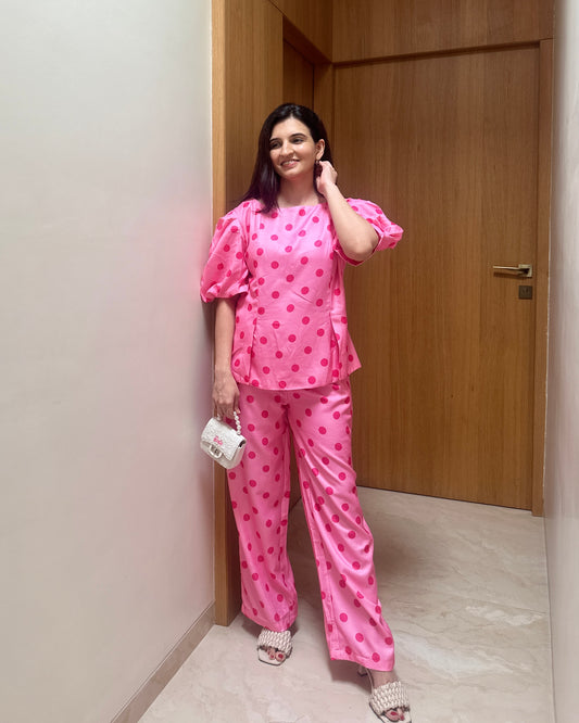 Pink Polka Co-rds