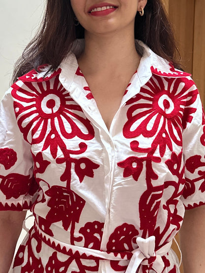 Monochrome Muse Midi (Red)