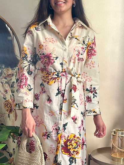 Garden Strolls Shirt Dress
