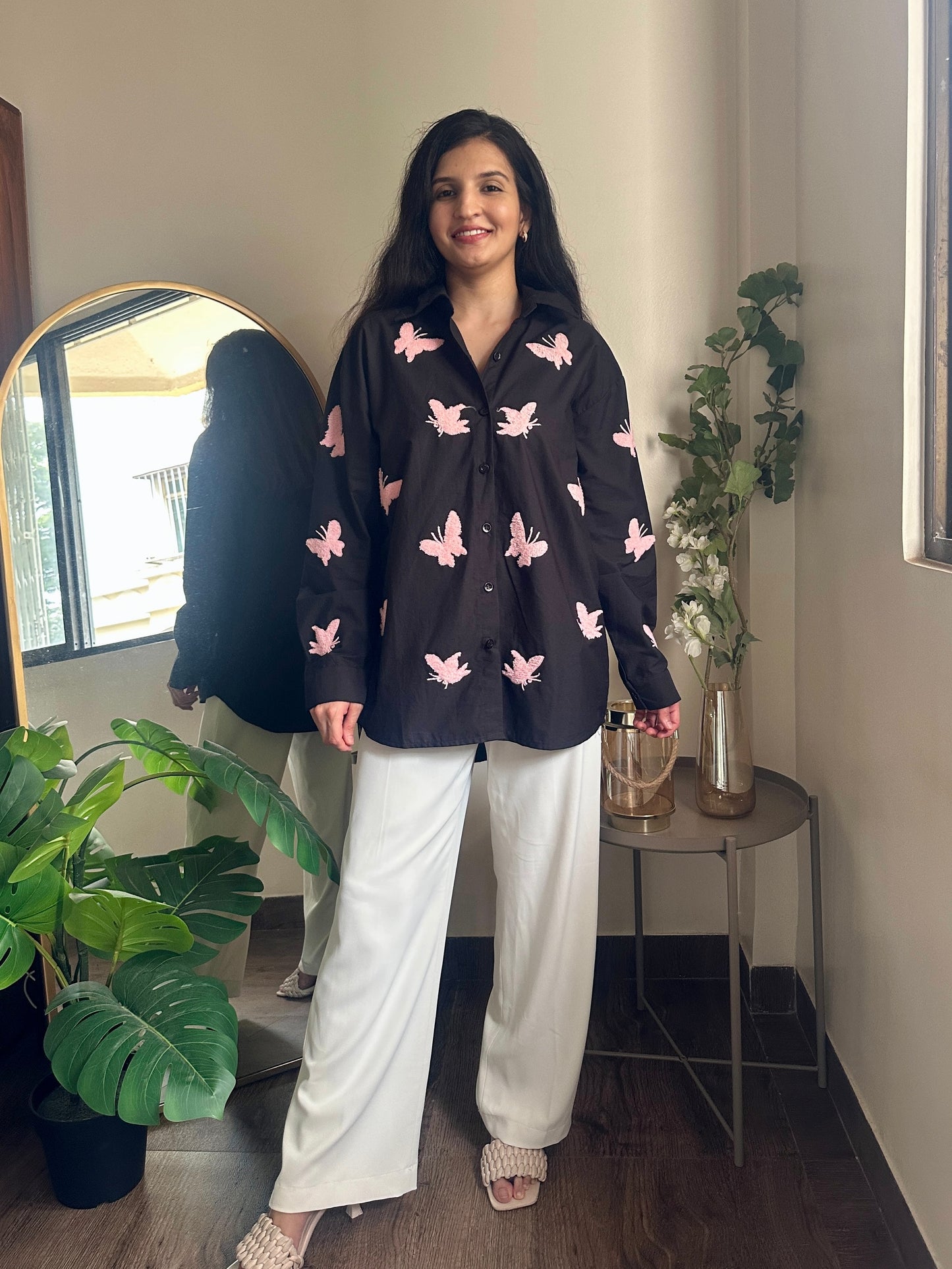 Butterfly Dreams Black Shirt