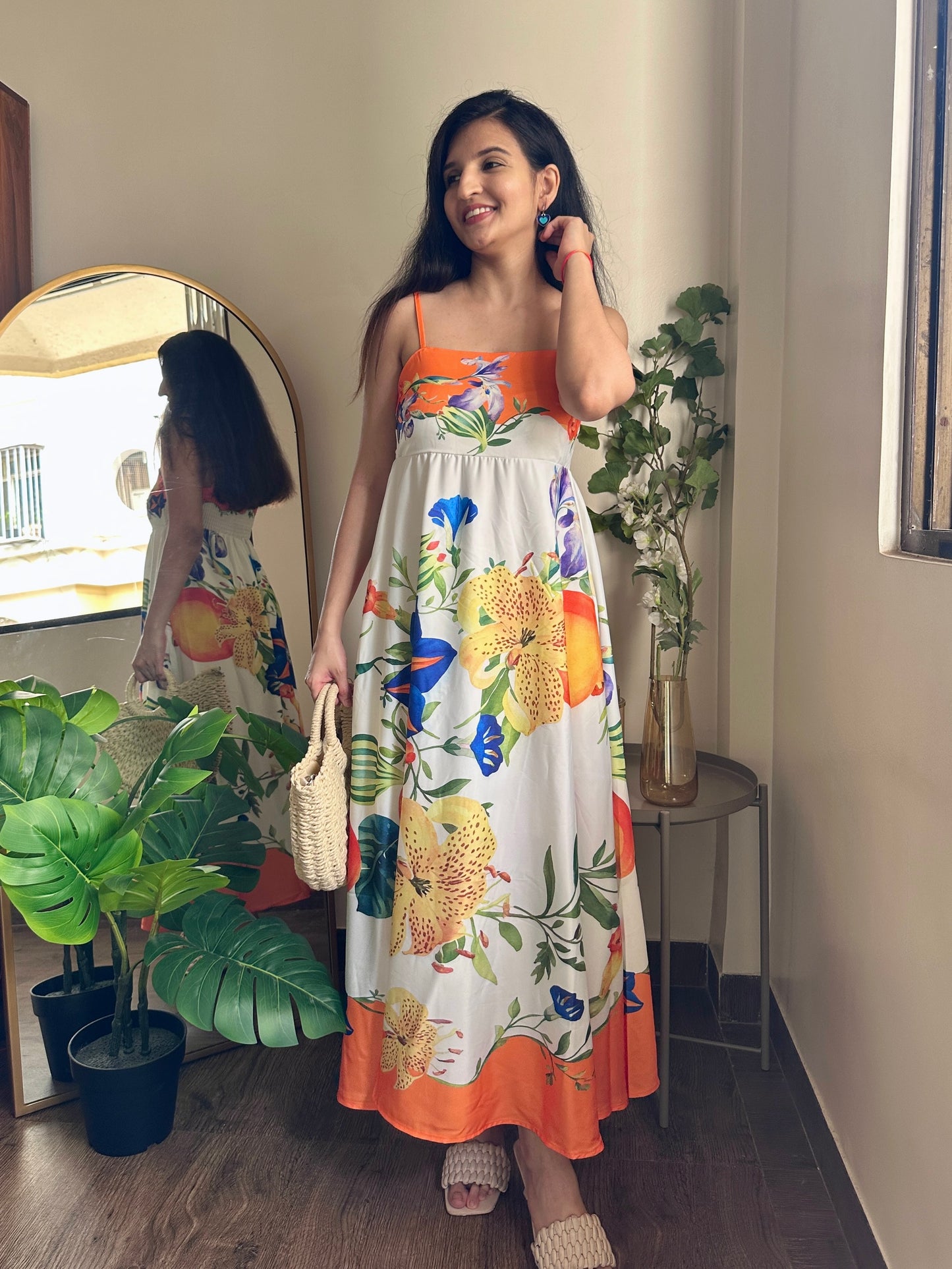 Sunset Flora Maxi