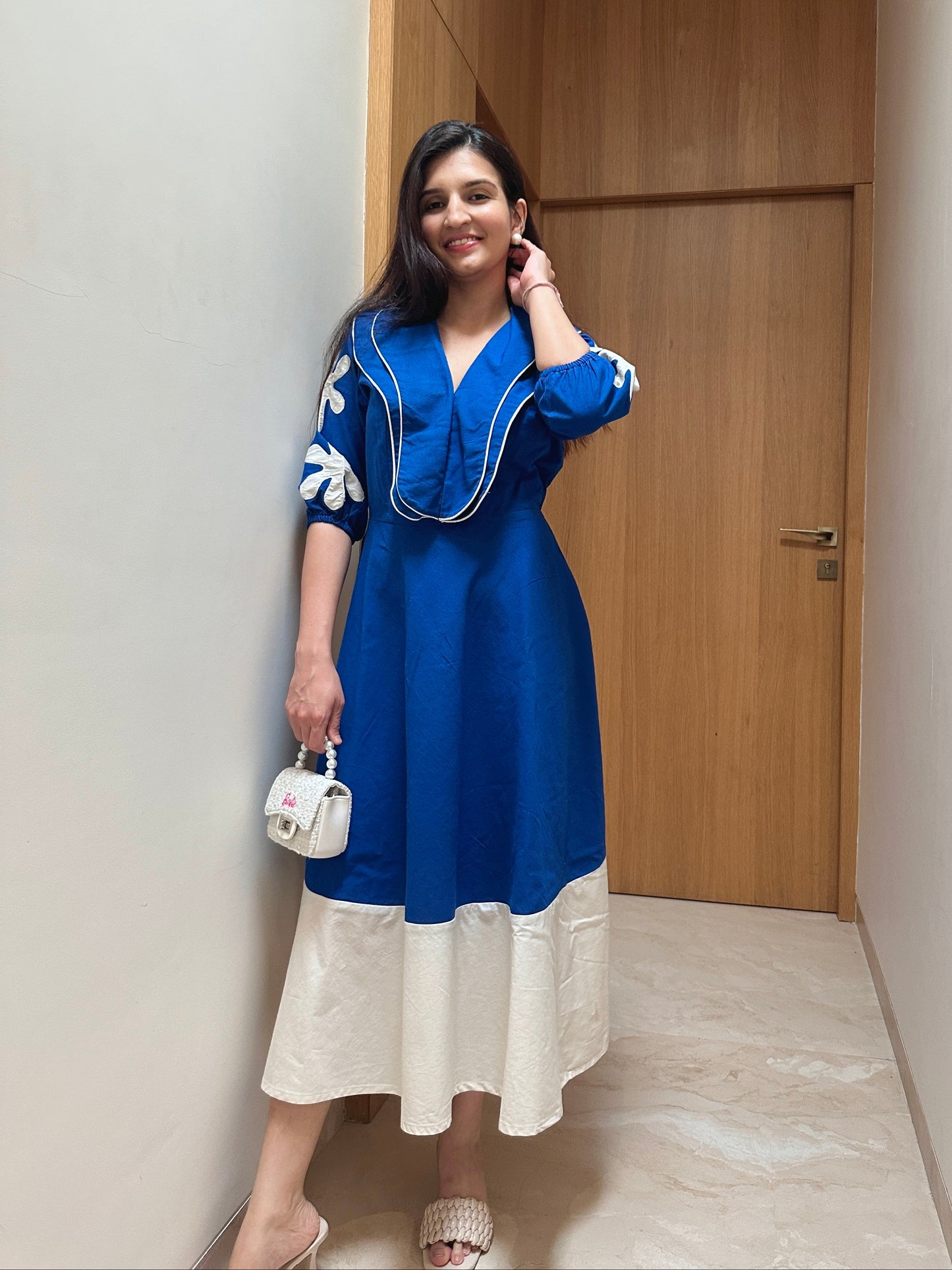 Blue Hour Midi Dress