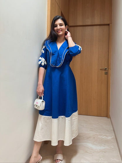 Blue Hour Midi Dress