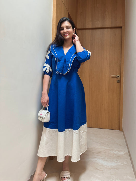 Blue Hour Midi Dress