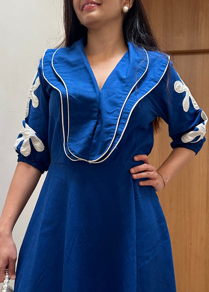 Blue Hour Midi Dress