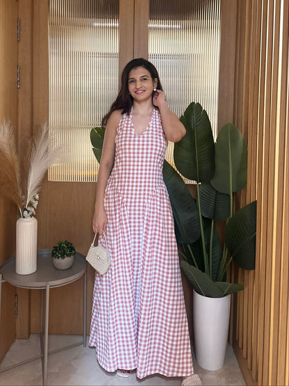 Rosé Picnic Dress