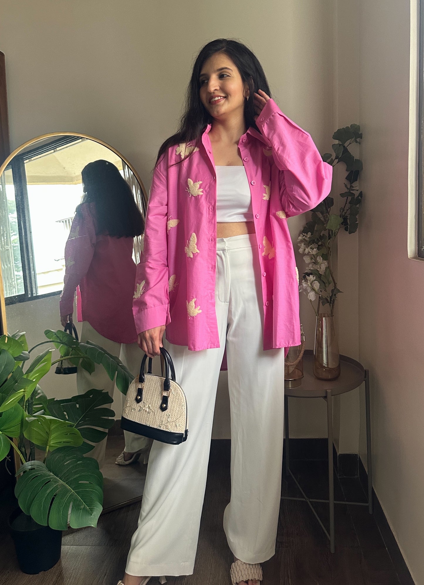 Butterfly Dreams Pink Shirt