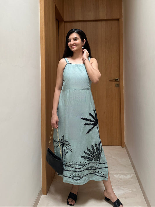 Coconut Muse Dress (Mint)
